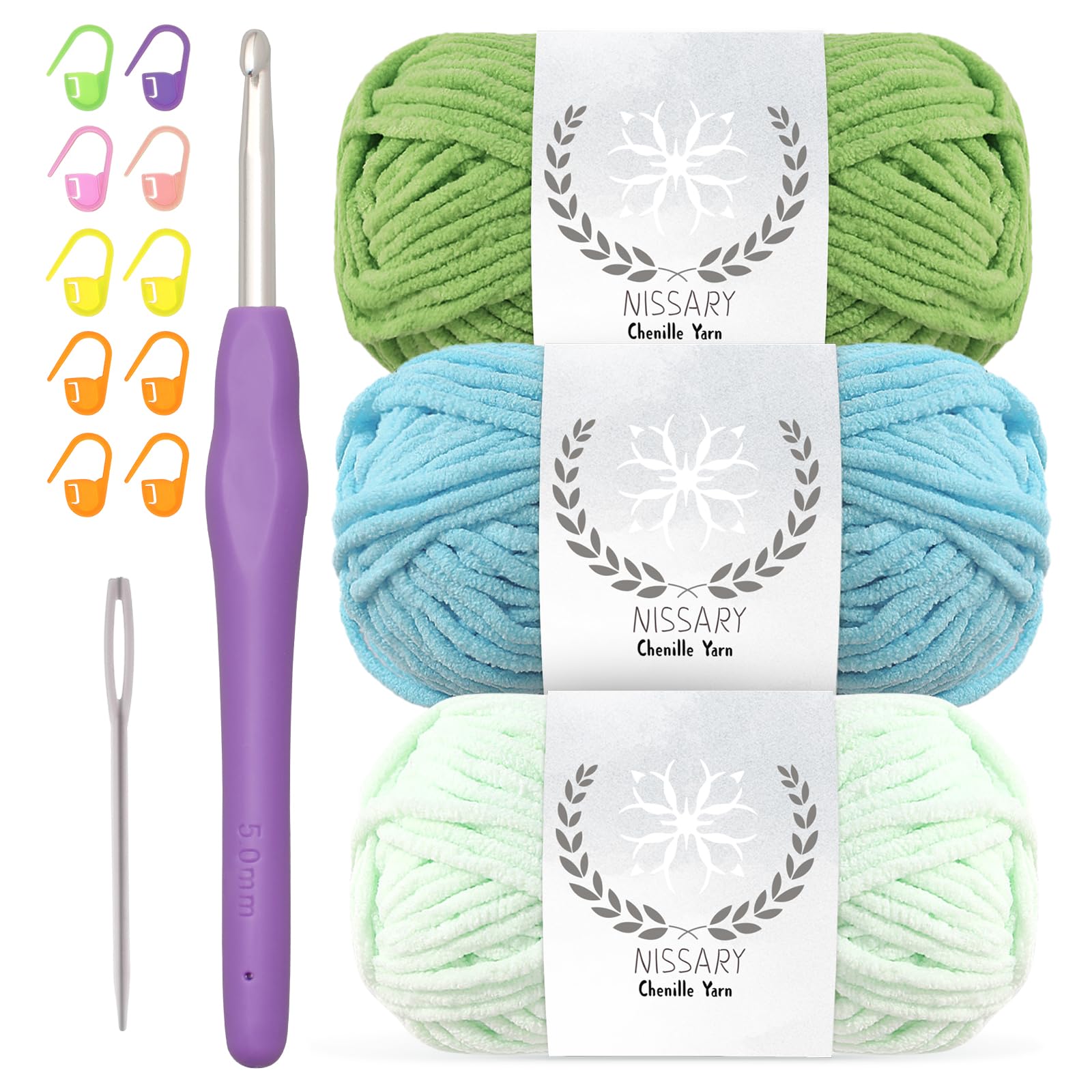 chenille wolle zum häkeln