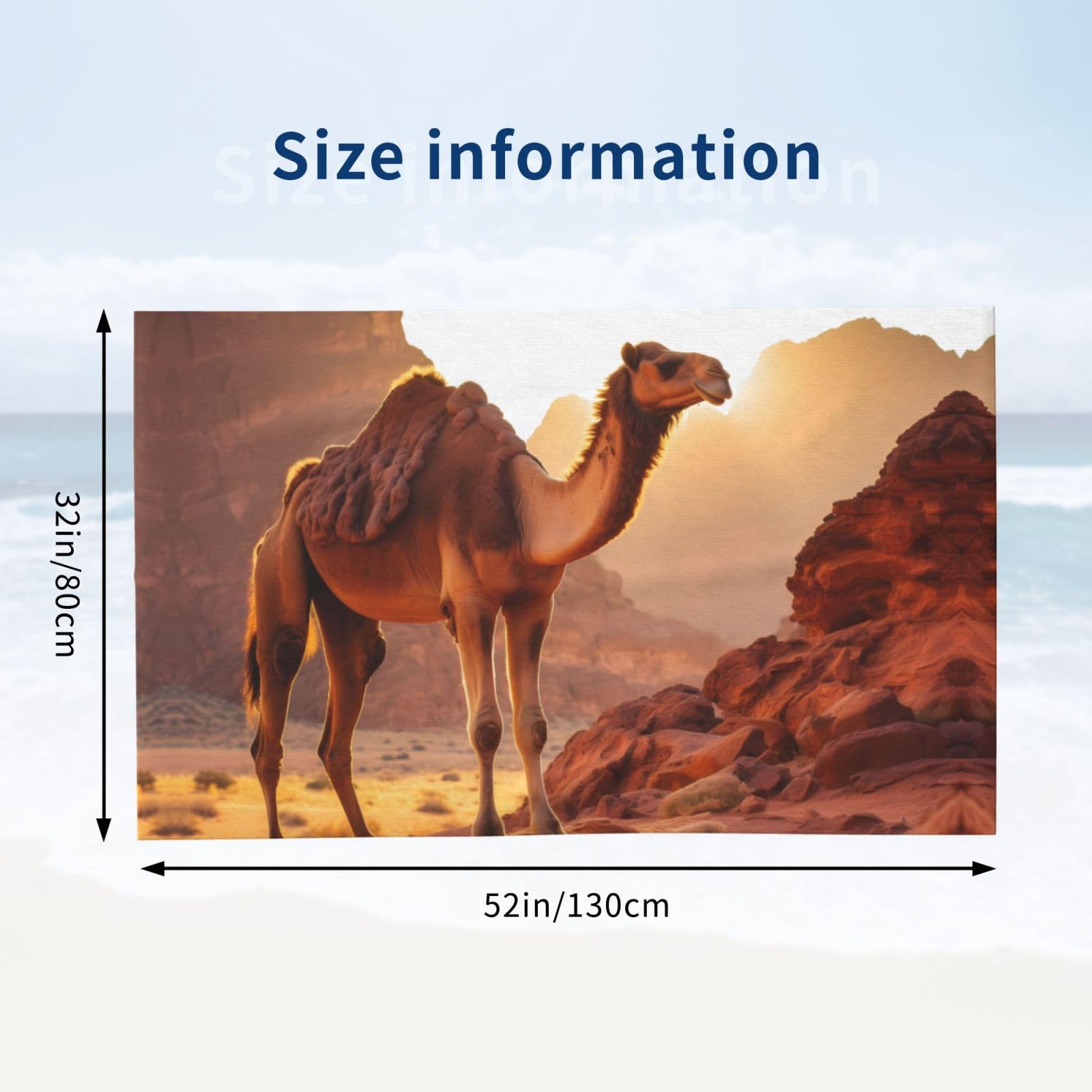 Amazon.com: JDFHGNU Camel in The Desert Bath Towels 32 X 52