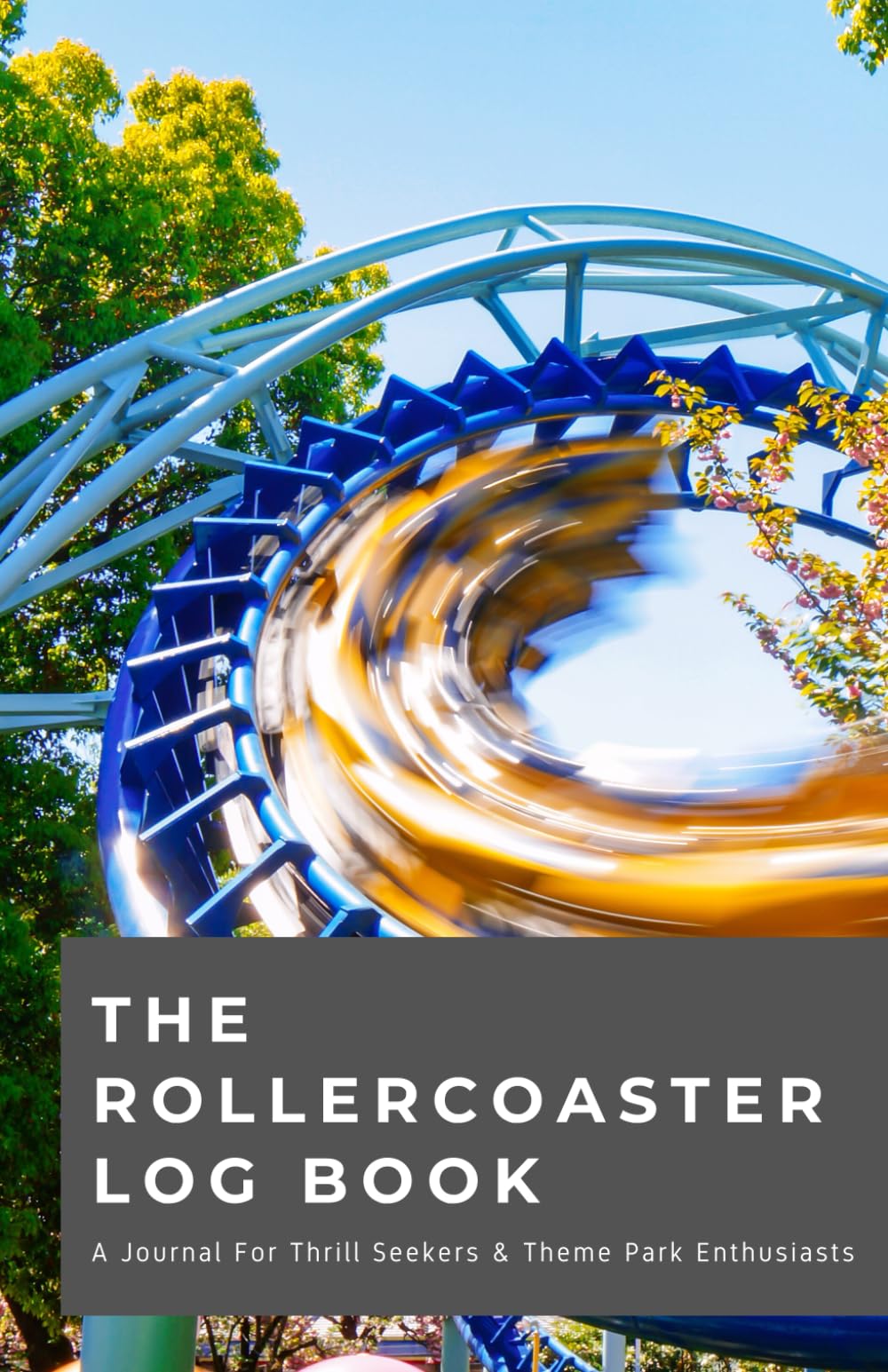 The Rollercoaster Log Book: A Journal For Thrill Seekers & Theme Park Enthusiasts (Log Books and Record Books)