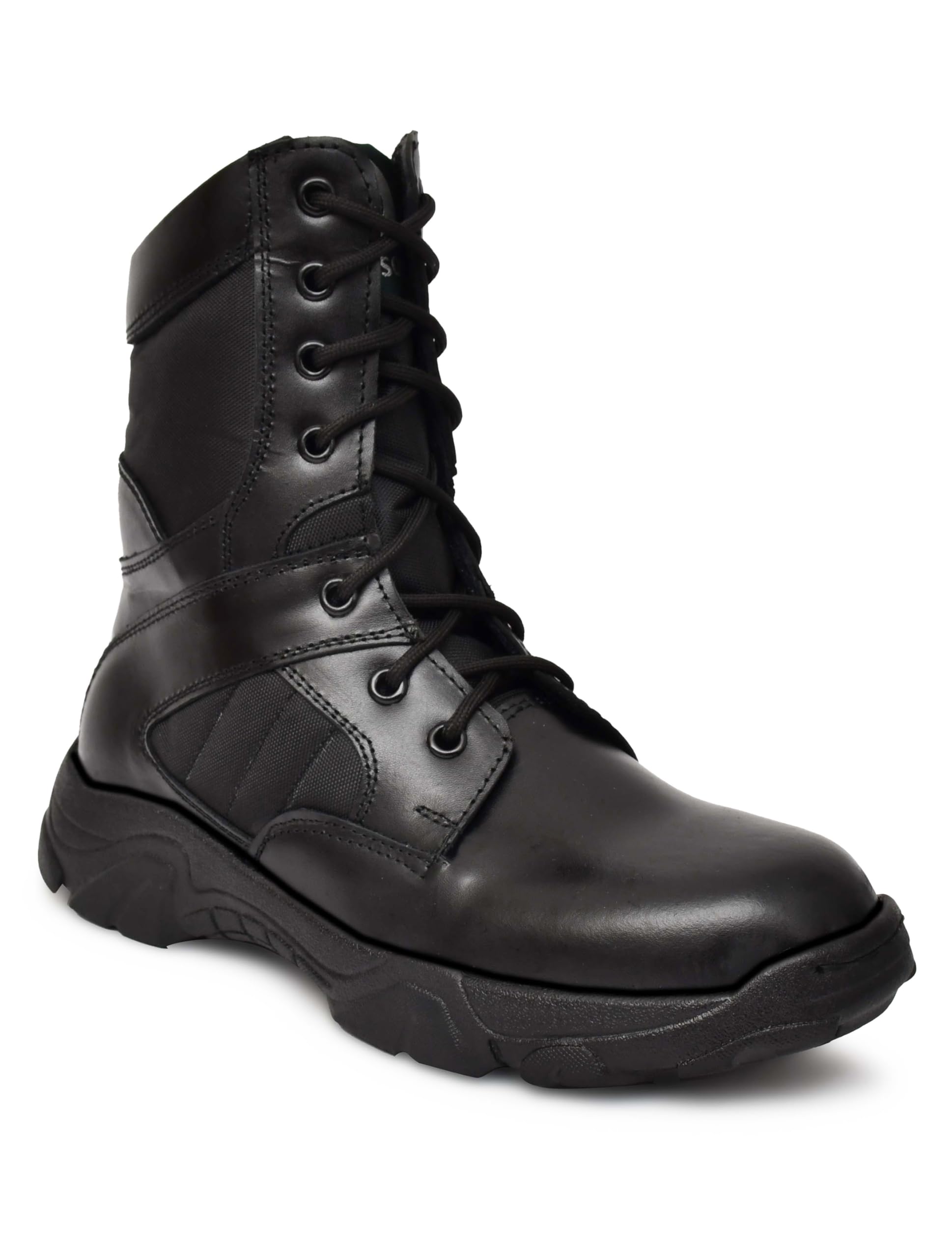 Delta Army Tactical Boot Genuine Leather Extra Grip Real Rubber Sole and Trekking Boot-image-42
