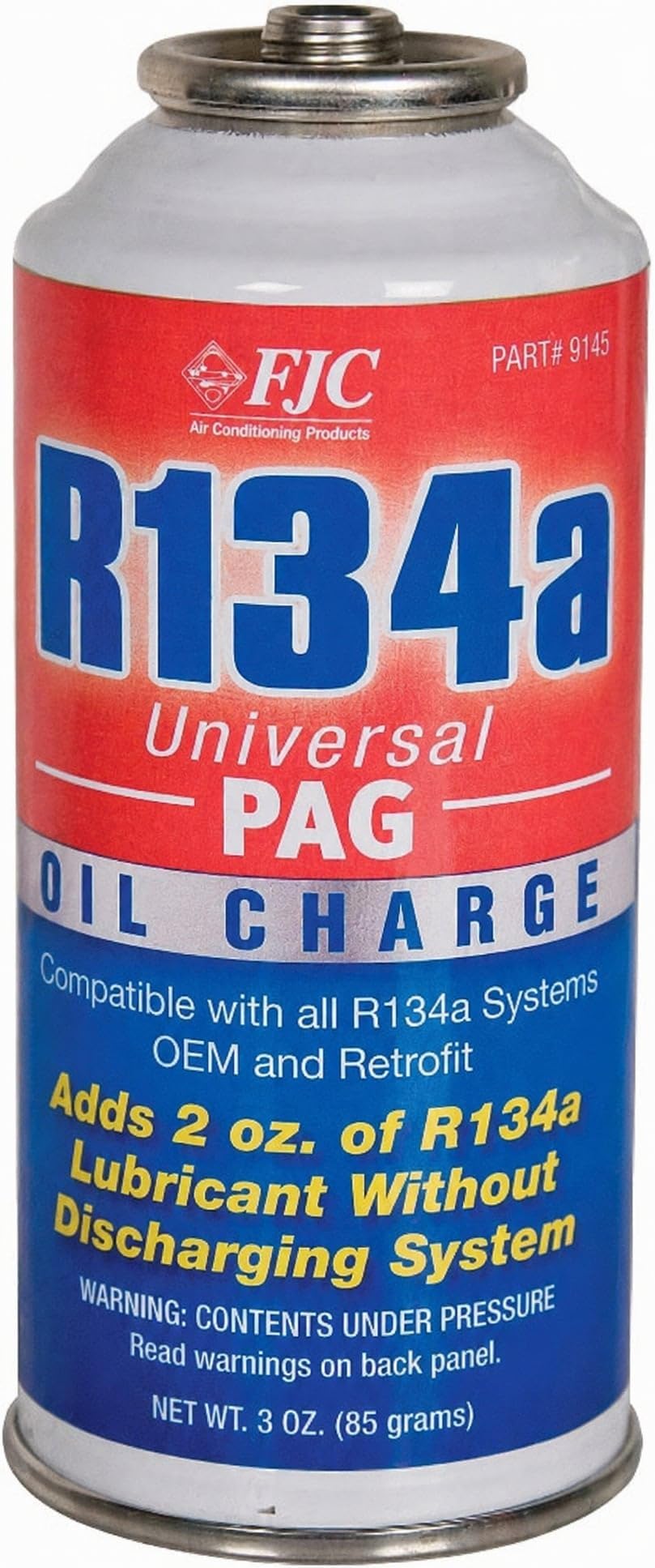 FJC Universal PAG R134a Oil Charge, 3 oz. (9145)