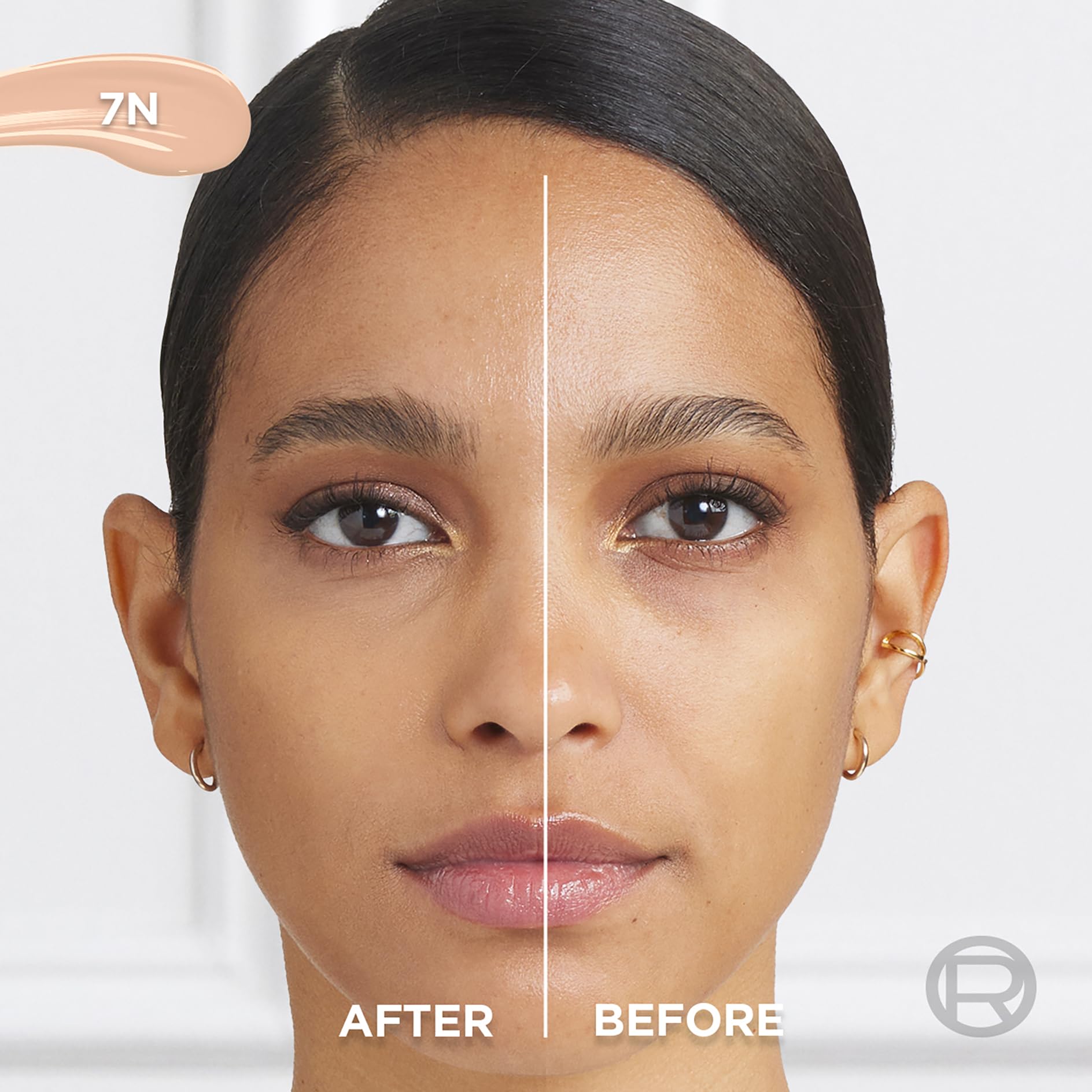 L'Oréal Paris True Match Serum Concealer, Medium Coverage, Radiant Finish, With 1.5% Hyaluronic Acid and Caffeine - Image 2
