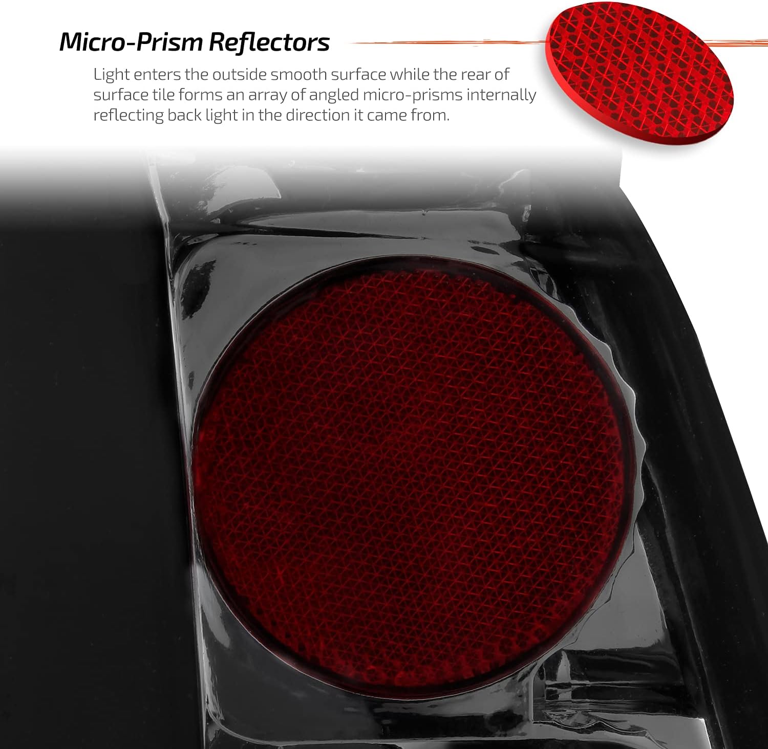 AKKON - For C/K 10 Sierra Jimmy Blazer Suburban Yukon Tahoe Escalade Denali Smoke Tail Light Signal Brake Lamps