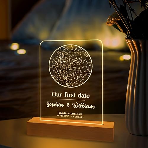 Miniatura 17 de Placa de canción con imagen – Marco de fotos personalizado – Placa de Spotify, canción acrílica personalizada con foto y texto, placa de canción