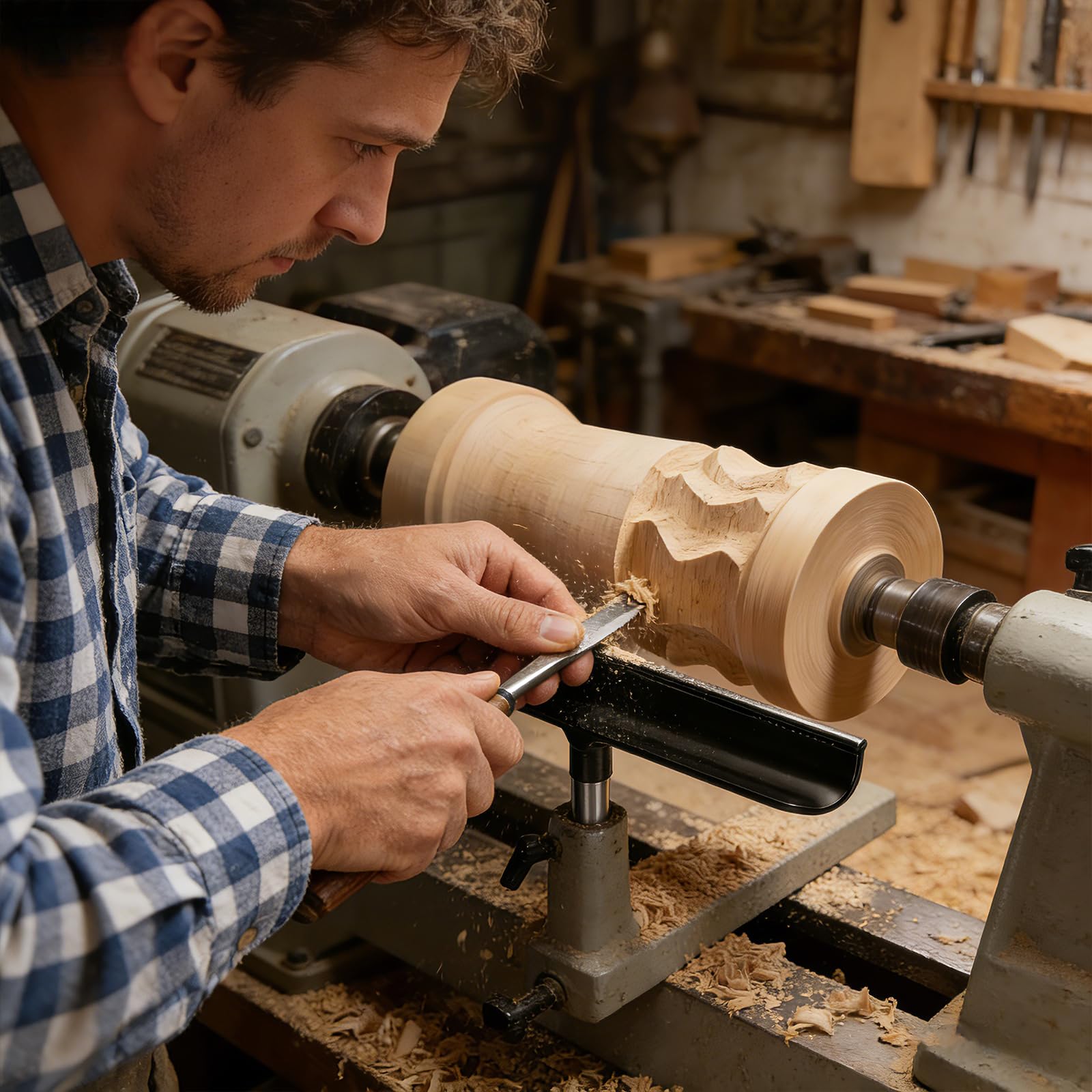 Werkzeugauflage Drechselbank,Edelstahl-Drehbank-Auflage 30 cm,T-Typ Drechselbank für Holz,Handauflage Drechseln,16 mm Pfosten Werkzeugstütze für Lathe Drechselzubehör