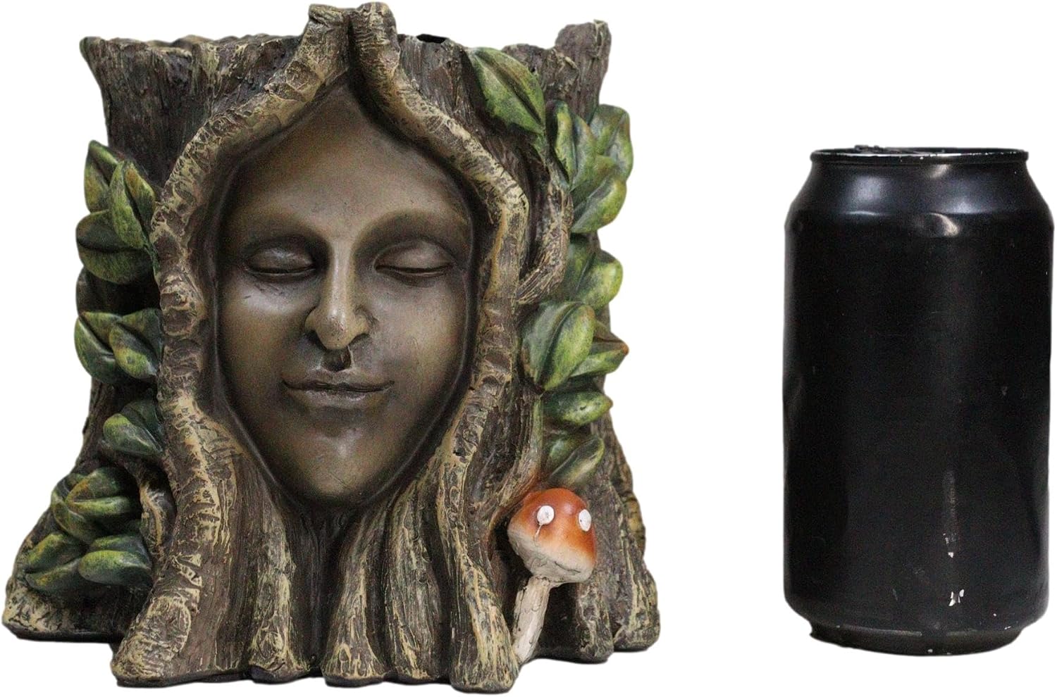 Ebros Gift Celtic Greenman Tree Woman Gaia Dryad Ent Native Earth Goddess Floral Planter Or Kitchen Tools Holder Figurine Mystical Creature Being Forest Flora and Fauna