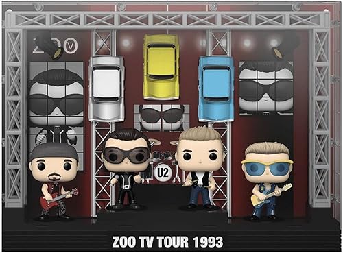 Miniatura 2 de Funko POP Moment Deluxe: U2 s Zoo TV Tour (1993) Figuras de vinilo (edición limitada exclusiva de 2022)