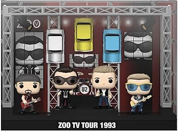 Amazon.com: Funko POP Moment | U2's Zoo TV Tour 1993 : Toys & Games