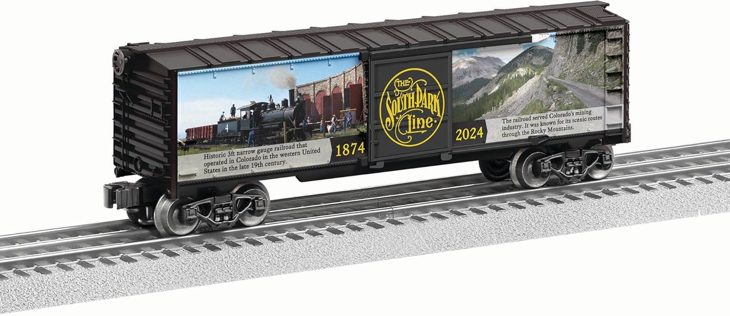 Lionel Denver, South Park, and Pacific Railroad 150th Anniversary MUSA O Gauge Model Train Boxcar