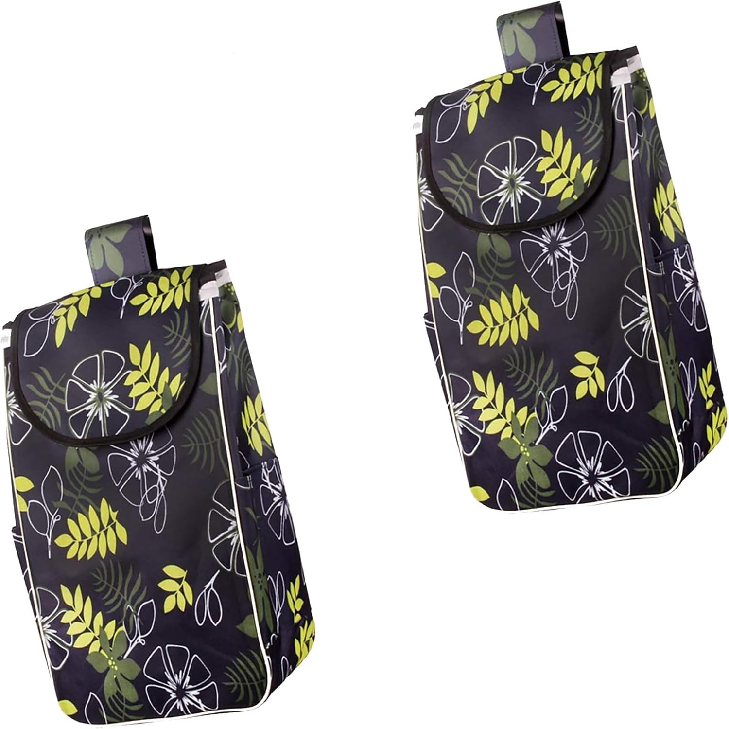 Trolley Replacement Bag - 43L Oxford Cloth Waterproof Storage Bag, Large-Capacity Black Grocery Bag, Home Shopping Car Change Bag, Multi-Purpose Rack Bag, 32X20X67CM (Size : 1PCS)