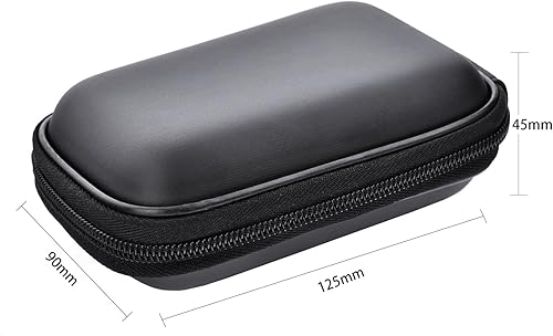 Miniatura 8 de FOSOTO Snug Fit - Funda negra para cámara compatible con Canon PowerShot ELPH 180 190 360 HS SX620 A2300 IXUS 285 180 G9X, Sony Cyber-Shot DSC-W830