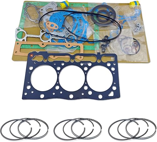 Miniatura 6 de Kit de reconstrucción de revisión D1105 para piezas del motor D1105 Kubota KX41 KX36-2 KX41-2 U25S Excavadora F2400 F2560E F2880 F2680E B1750D