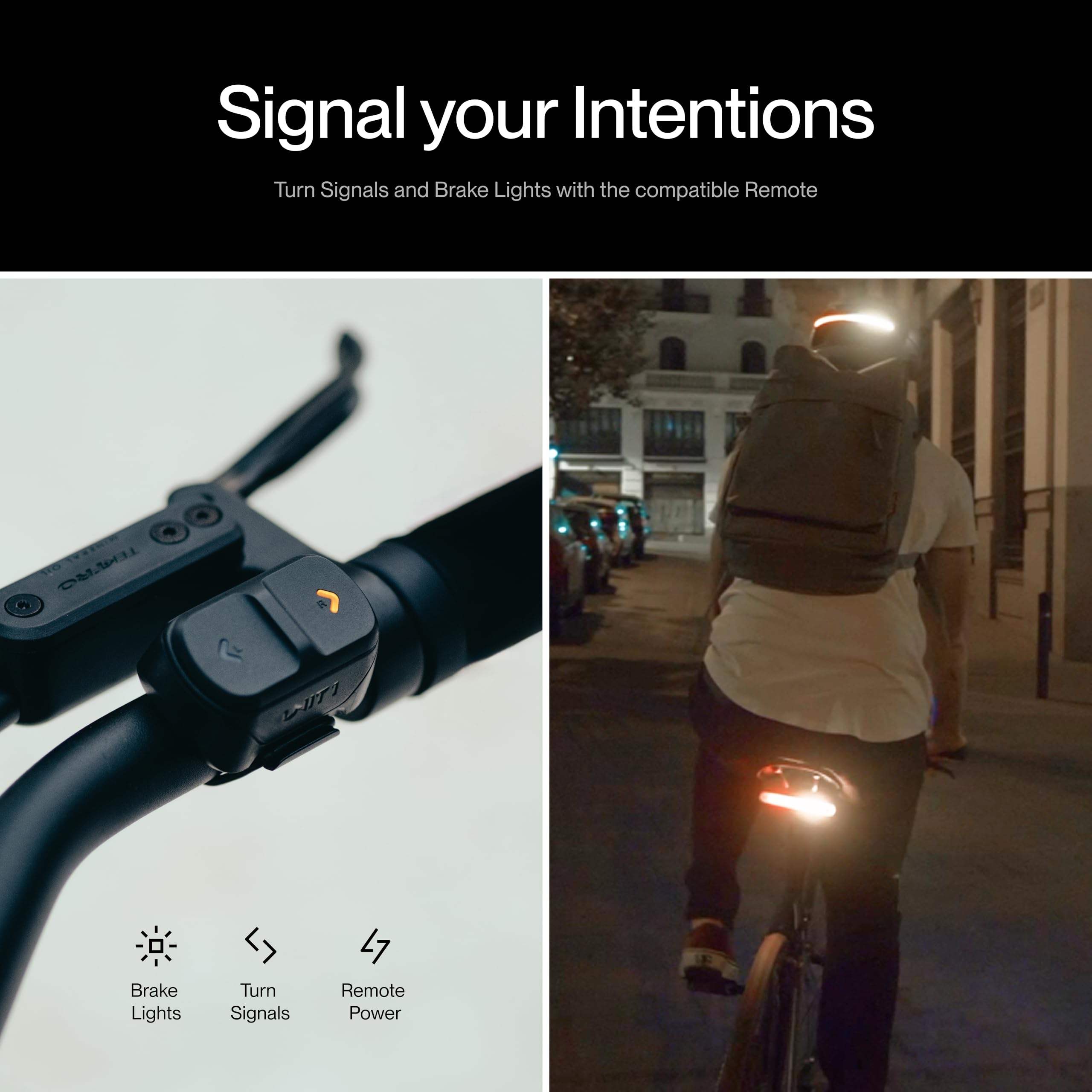 UNIT1 Smart Light2個 UNIT 1 Smart Lights Pro Dual | 2 Wireless LED Turn & Brake