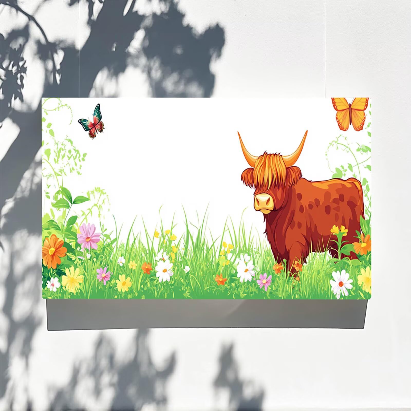 Pintar por Numeros Adultos Ganado, Pintar por Numeros Niños Kit Manualidades Adultos Mariposa Cuadros para Pintar por Numeros Pintura Acrílico, Cuadros Decoracion Salon Modernos 80X160cm 7w-6-X