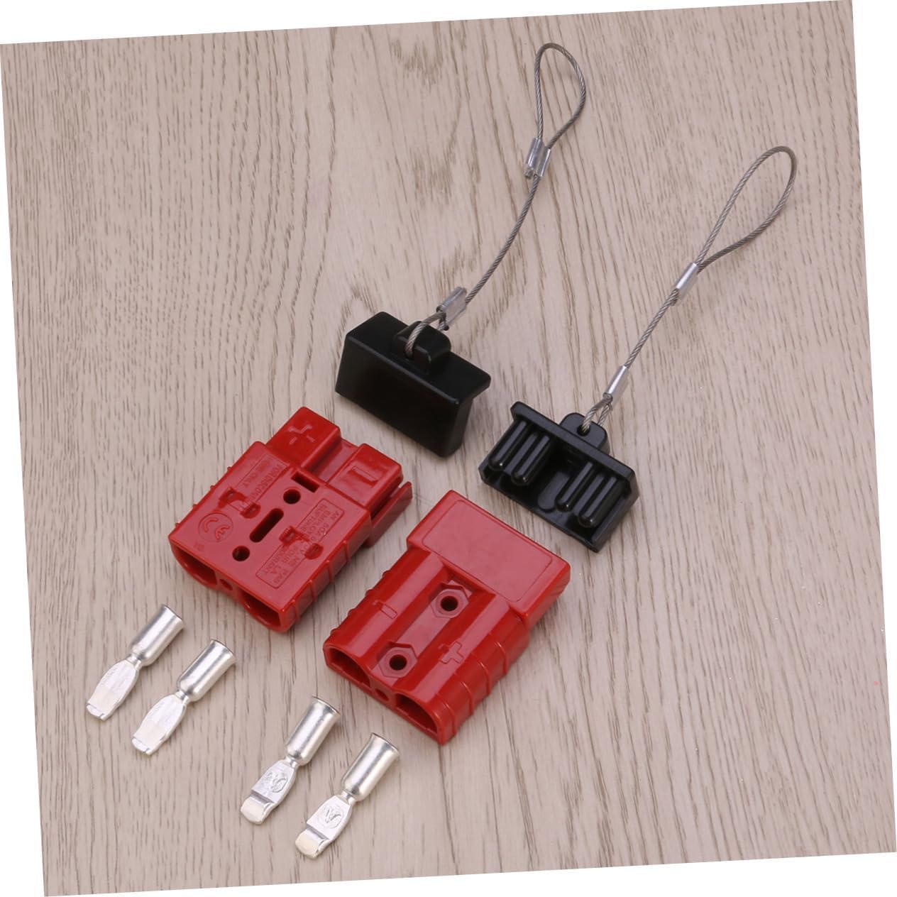 GLEAVI 2pcs Battery Cable Disconnect Kit Connector for Winch Quick Connect Mounts
