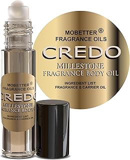 MOBETTER FRAGRANCE OILS Credo Millestone Unisex Body Oil 1/3 oz roll on Glass Bottle