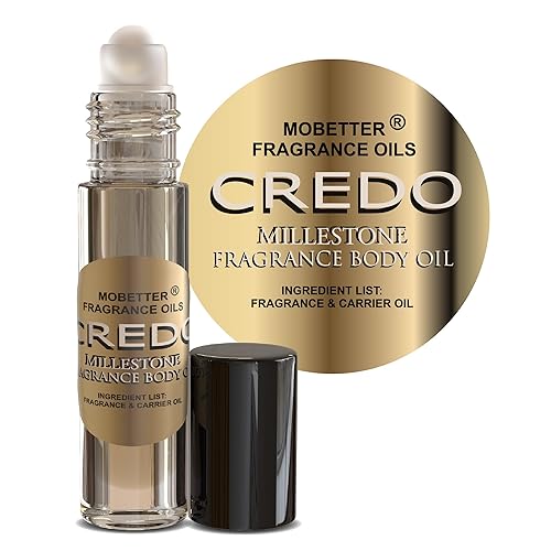 MOBETTER FRAGRANCE OILS Credo Millestone Aceite corporal unisex 13 oz rollo en botella de vidrio