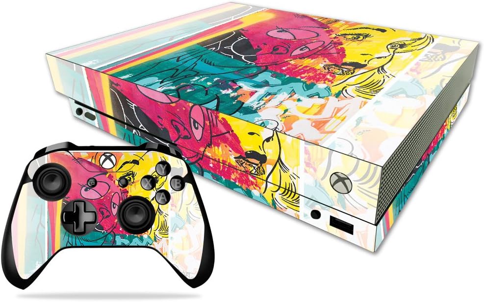 MightySkins Skin Compatible with Microsoft Xbox One X - Play It Cool | Protective, Durable, and Unique Vinyl Decal wrap Cover | Easy to Apply, Remove, and Change Styles | Made in The USA