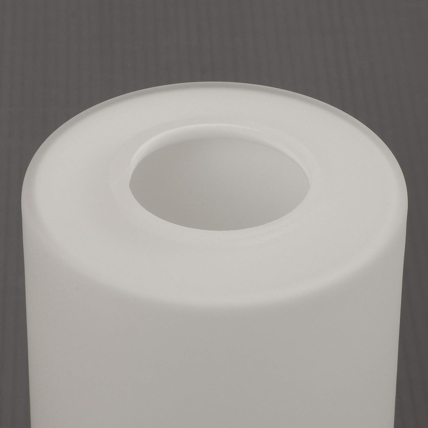 3 Pack Opal White Frosted Glass Shade, Cylinder Light Fixture Replacement Globe or Cover with 1-5/8-Inch Fitter for Chandelier Wall Sconce Pendant Light, G0059