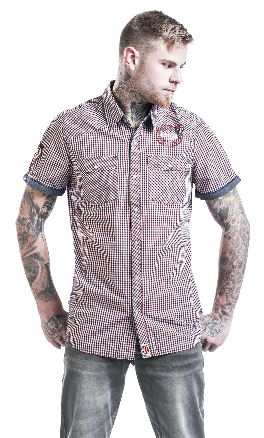 Lonsdale London Herren Hemd REIGATE