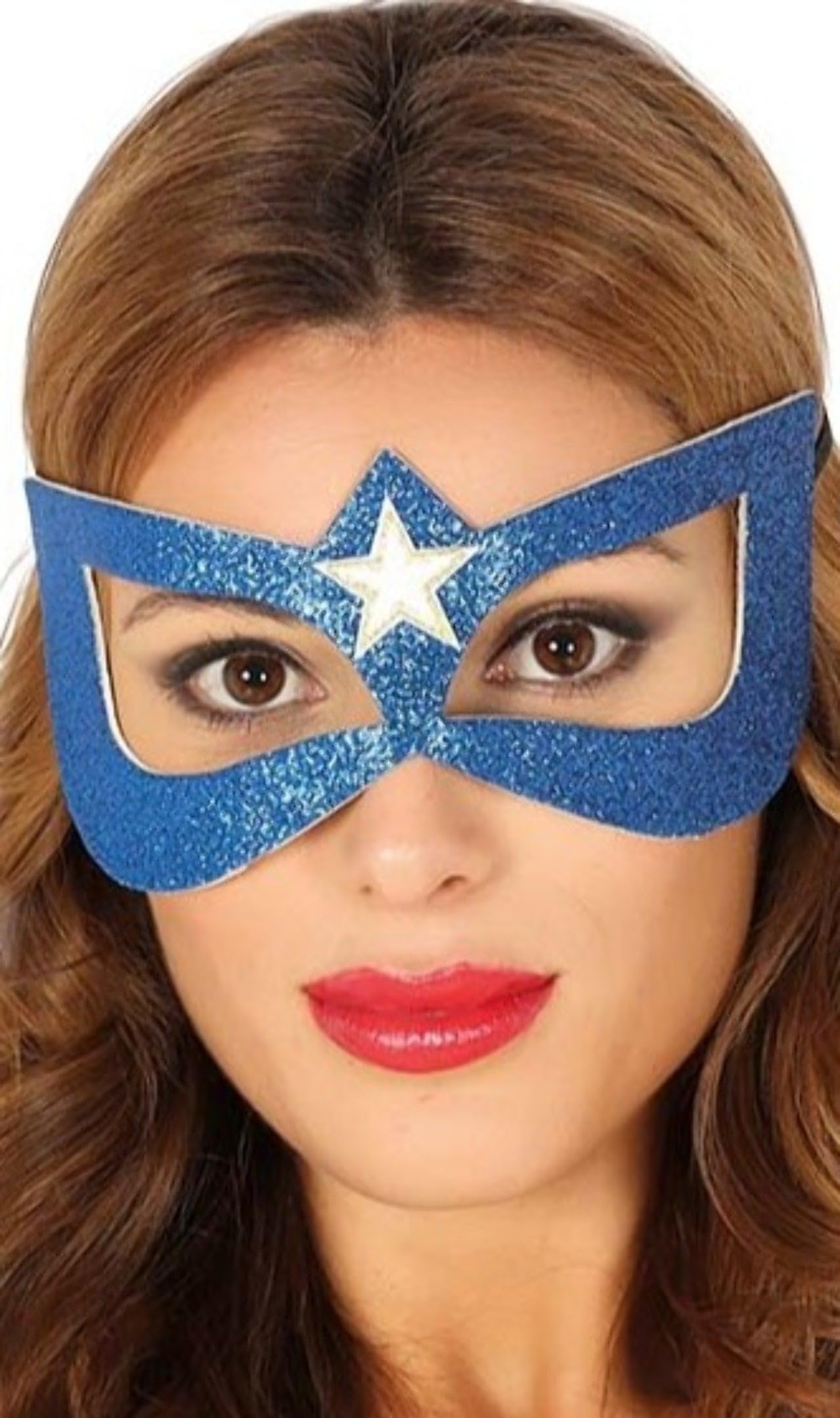 Guirca Hero Wonder Woman Mask Blue One Size 12018