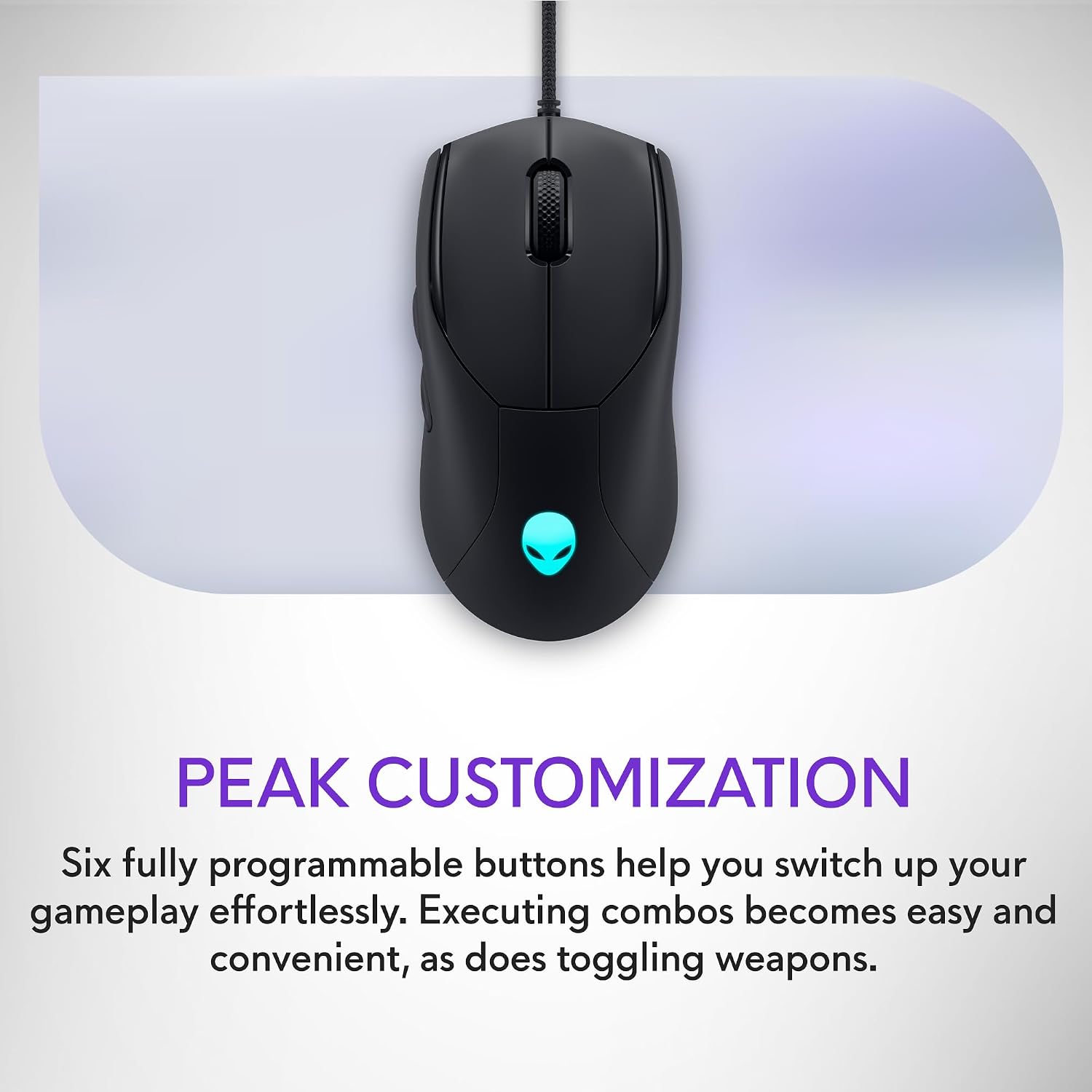 Alienware AW320M Wired Gaming Mouse - Image 4