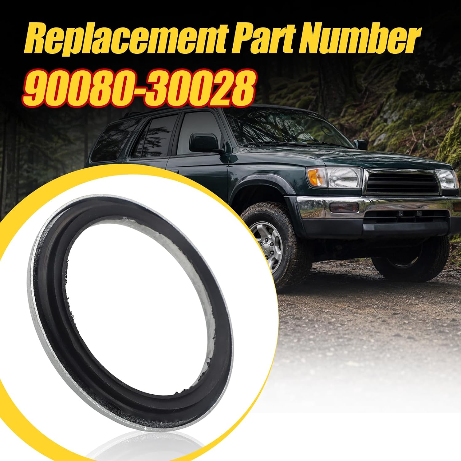 Motoparty CV Axle Dust Seal for Toyota 4Runner Sequoia Tacoma Tundra
