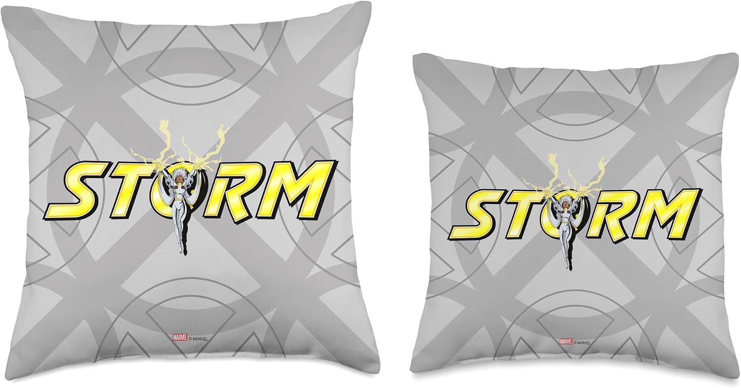 Marvel X-Men Storm Retro Throw Pillow