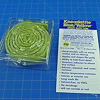 Vista 2 de Kneadatite cinta epoxi, masilla, azul o amarilla, 36 pulgadas 2 "Green Stuff