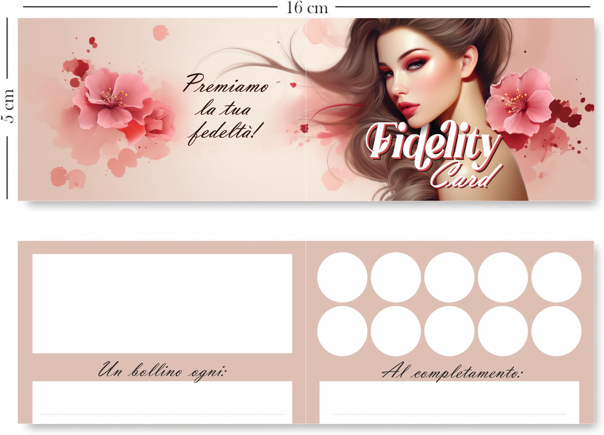 Tessere Fedeltà Estetista Con Bollini Omaggio - Carta Punti Plastificata Per Centri Estetici E Massaggi (50 Pz) - Foto 10