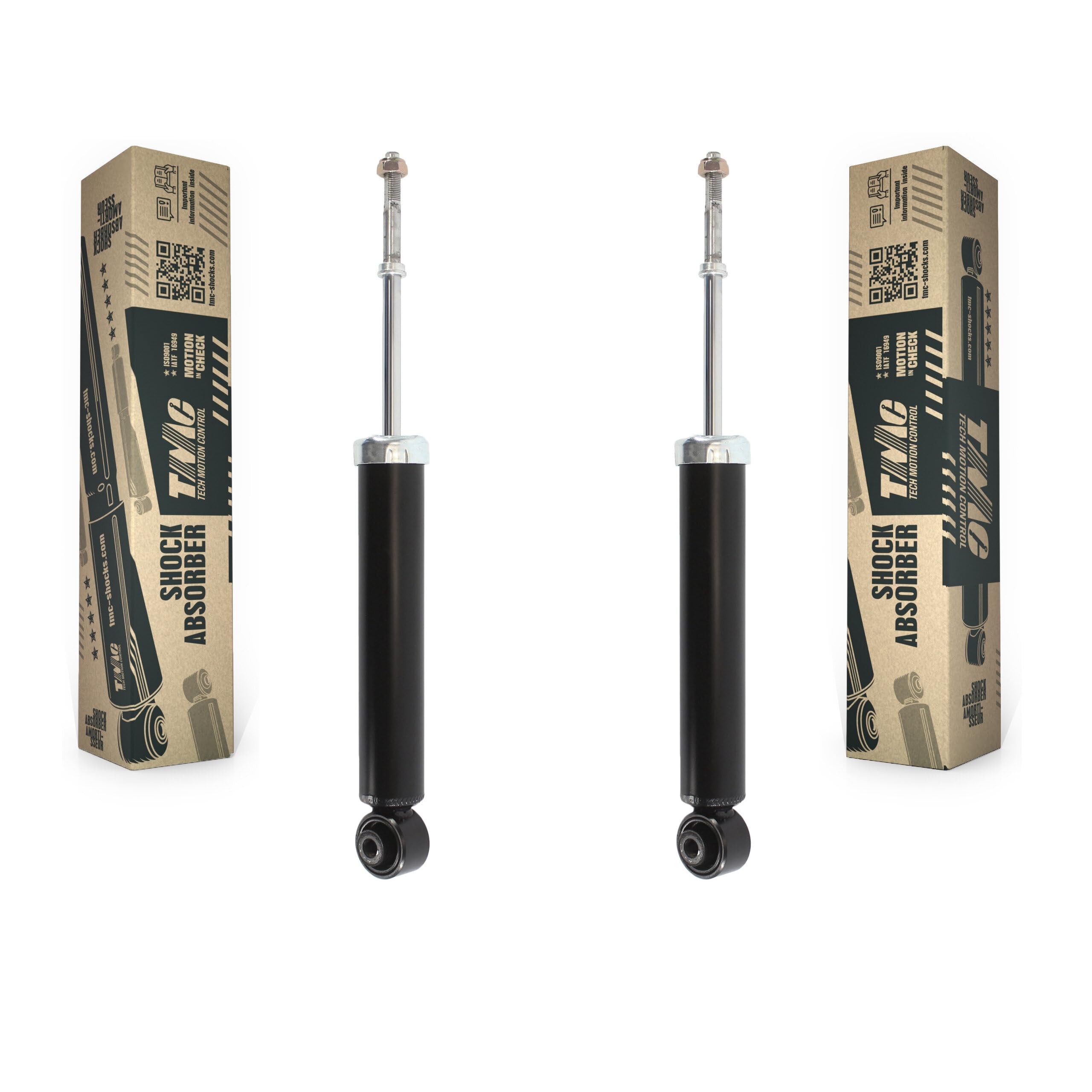 TMC Rear Suspension Shock Absorbers Pair Replacement For Honda Civic - Left Right Side (Driver Passenger) K78-100412 — view 178