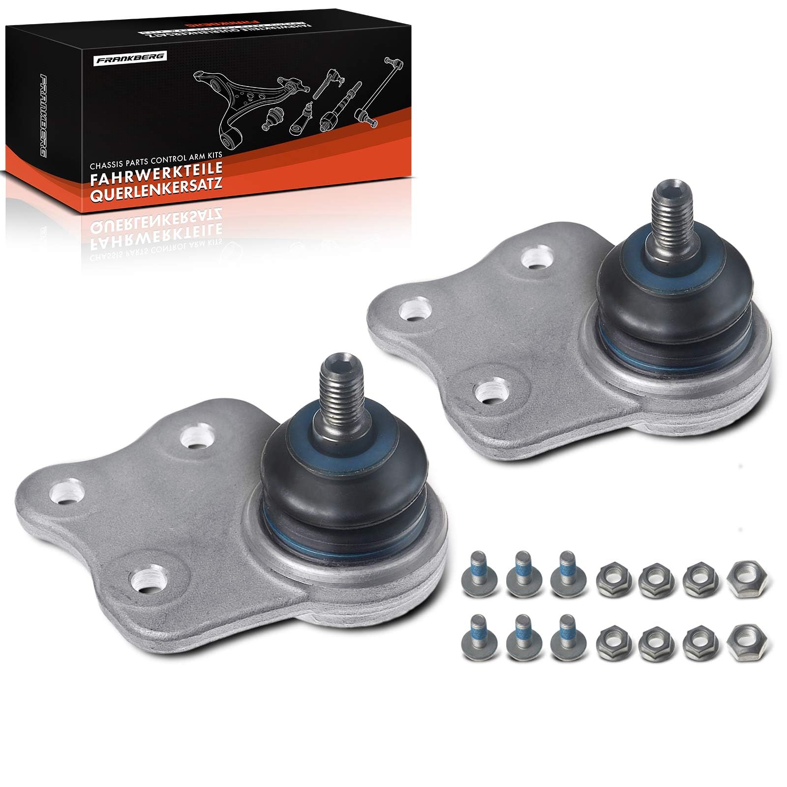 Frankberg Support/guide joint, Front top, Compatible with CLS C219, E-Klasse W211, S211, SL R129, R230, Part No.: FBCA000075