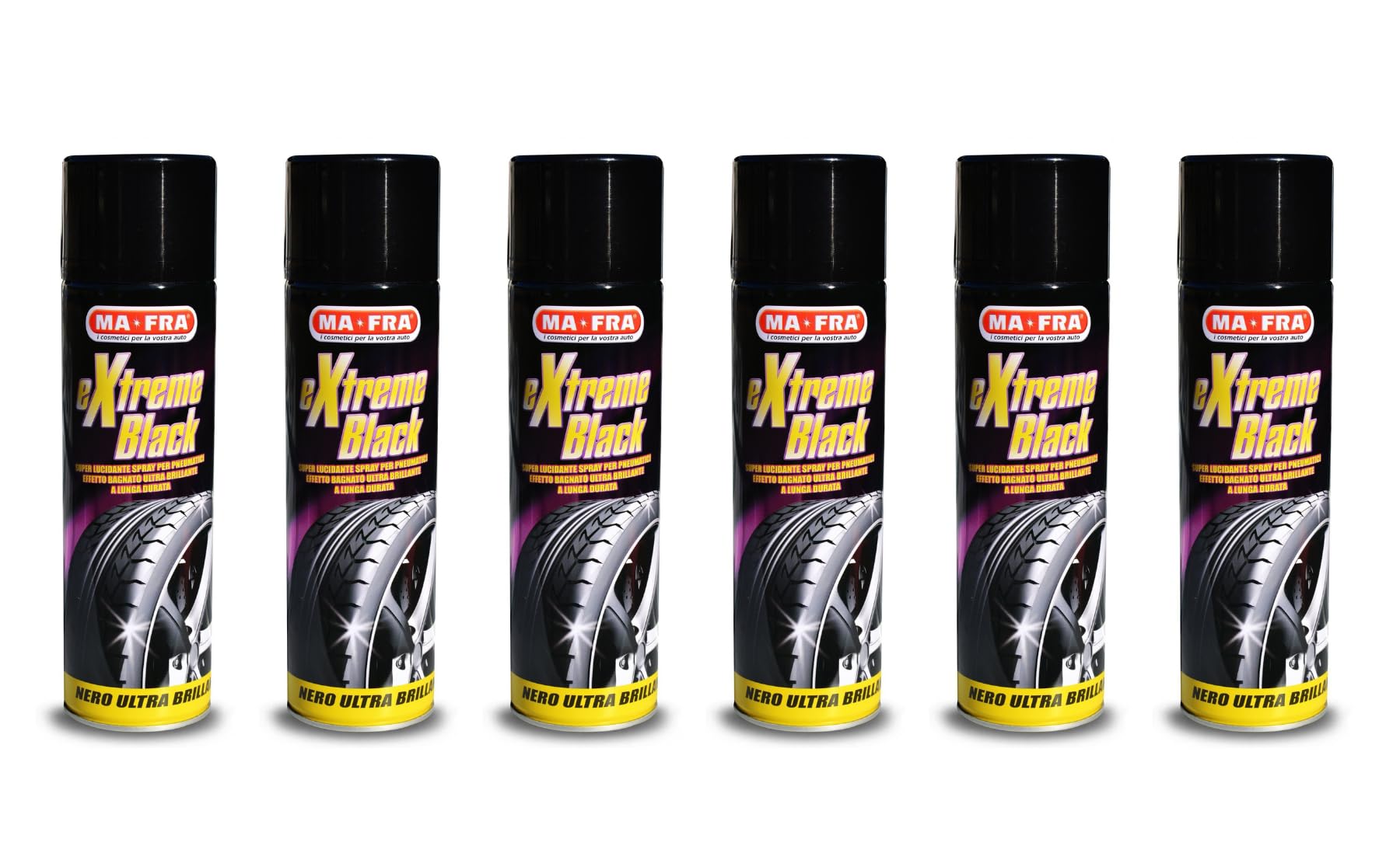  Chemistore Mafra Kit 6 Pièce Anti-Fronte Nero Brillante Spray Bottigliette 500 ml Durature
| Chemistore Mafra Kit 6 Pez