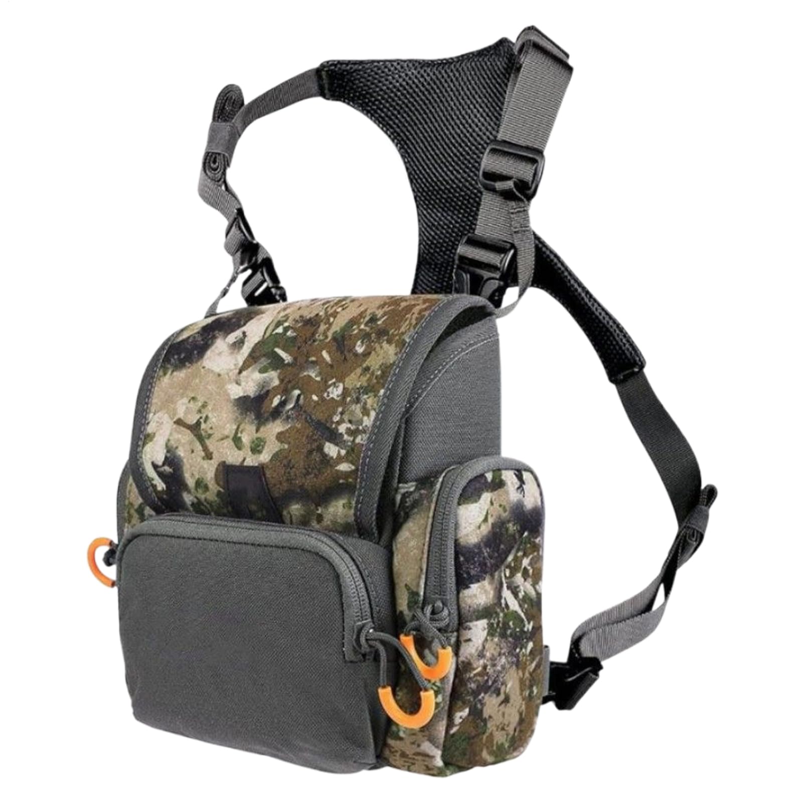 Brusttasche für Herren Bequeme verstellbare Gurte, Multi-Taschen Sport | Teleskopträger Outdoor Brusttasche Für Männer, Frauen, Angeln, Wandern, Radfahren, Spazierengehen, Bergsteigen, Vogelbeobac