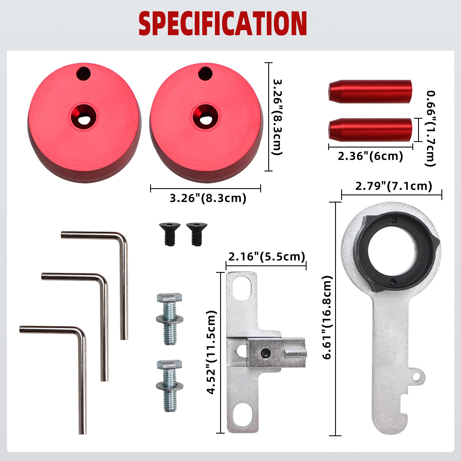 Freetec Inleggereedschap Nokkenas Vliegwiel