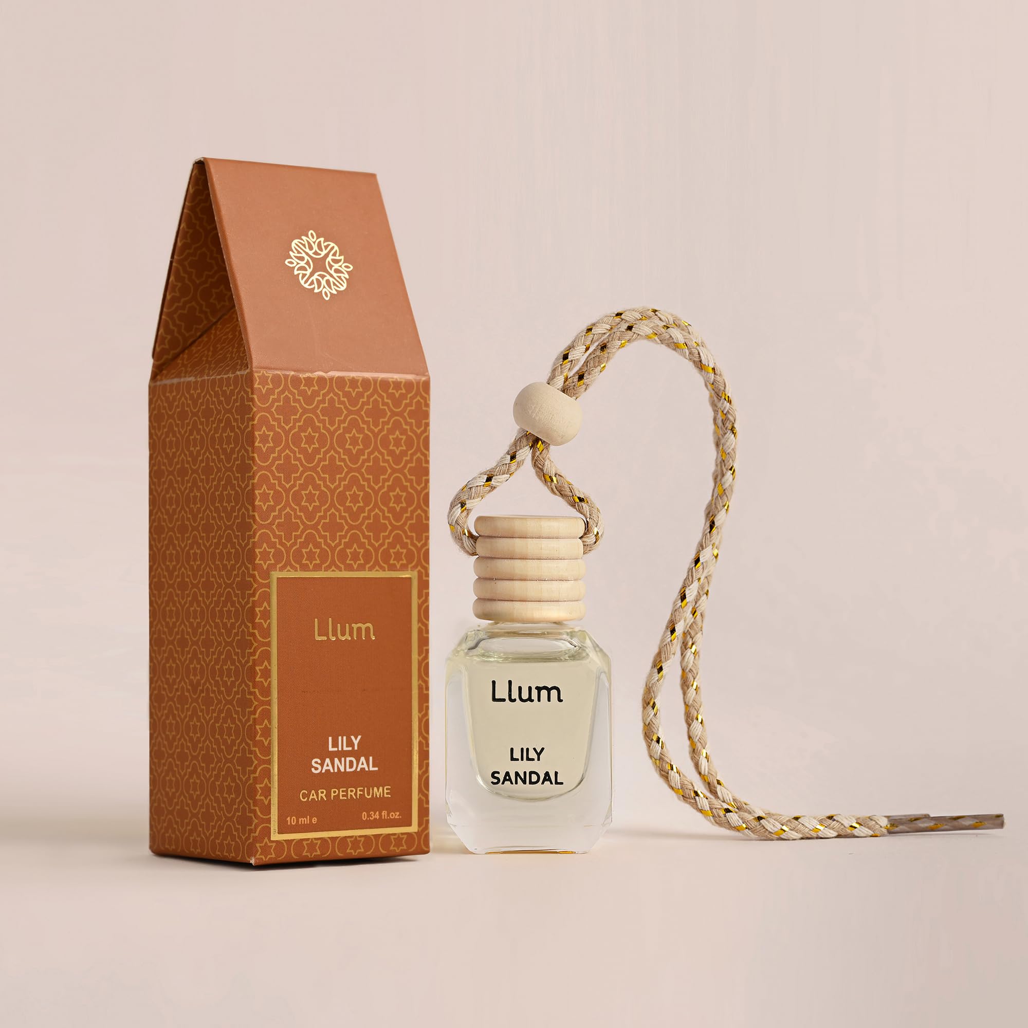 Llum Amber Vanilla Hanging Car Air Freshener – Luxury Automotive Perfume Diffuser 10ml (0.34 fl oz), Long-Lasting Fragrance, Alcohol-Free Non-Toxic Scent — view 10