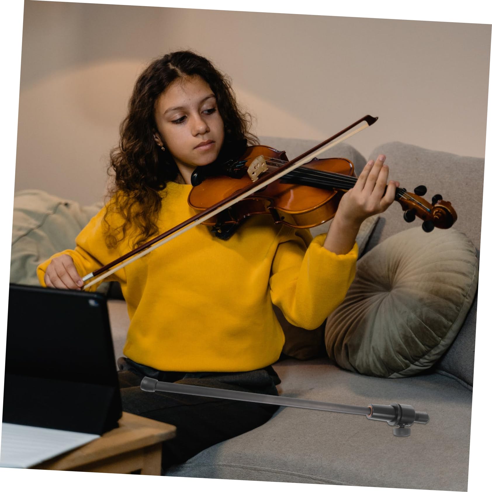 CIMAXIC Double Bass End Pin Bass Tailpiece Strong Support for Upright Bass for Professionals Beginners