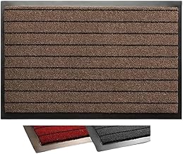 Home Entrance Mat | Alaska Non-Slip Doormat, Ideal for Indoor and Outdoor | (Brown, 60 x 90 cm)