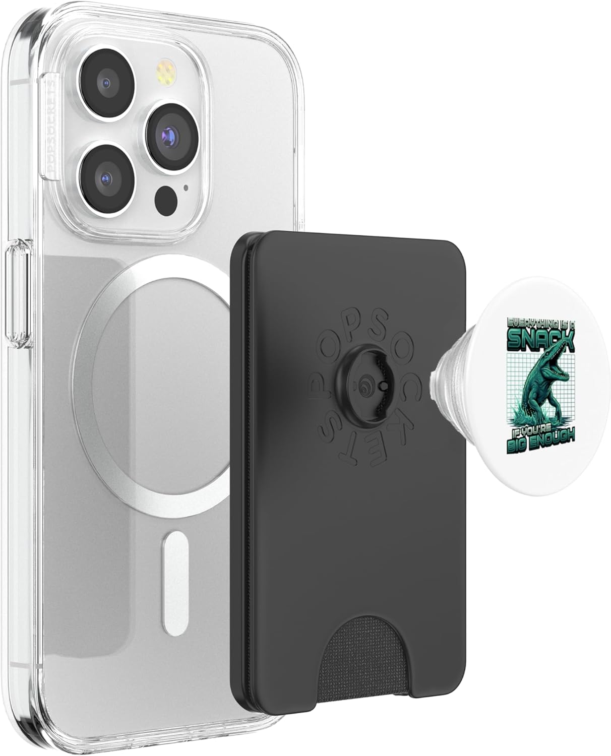 Mosasaurus Prehistoric Marine Reptile Predator PopSockets PopWallet for MagSafe