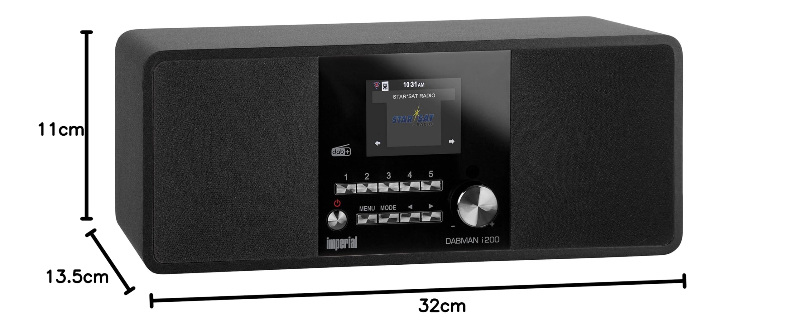 Imperial Dabman i200 Internet Numérique Noir
