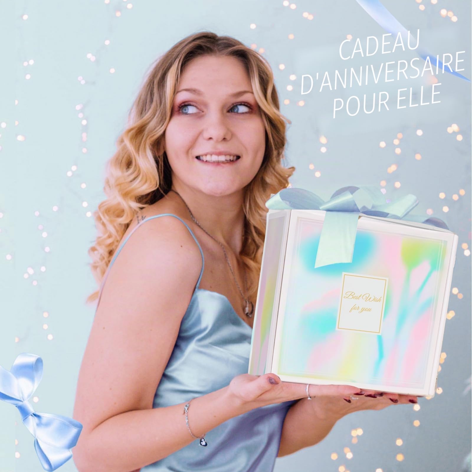 Cadeau de 18e anniversaire pour filles, idée cadeau pour elle, ensemble cadeau d’anniversaire pour fille de 18 ans, sœur, meilleure amie, petite amie, idées cadeau née en 2007