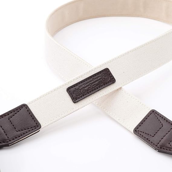 Amazon 203 Camera Straps 6号帆布 カメラストラップ 30mm幅 ブラウン ダークブラウン カメラ 双眼鏡用 ストラップ ホルダー 通販
