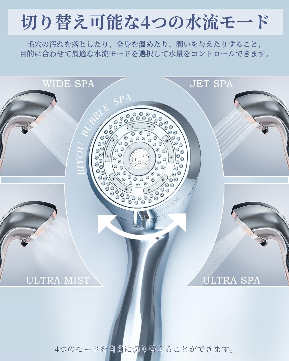 Amazon.co.jp: 美ST、ananにも掲載 BIYOUDE ウルトラファインバブル