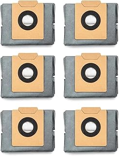 eufy Accessory-6-Pack Large Capacity Dust Bags Compatible with eufy X10 Pro Omni