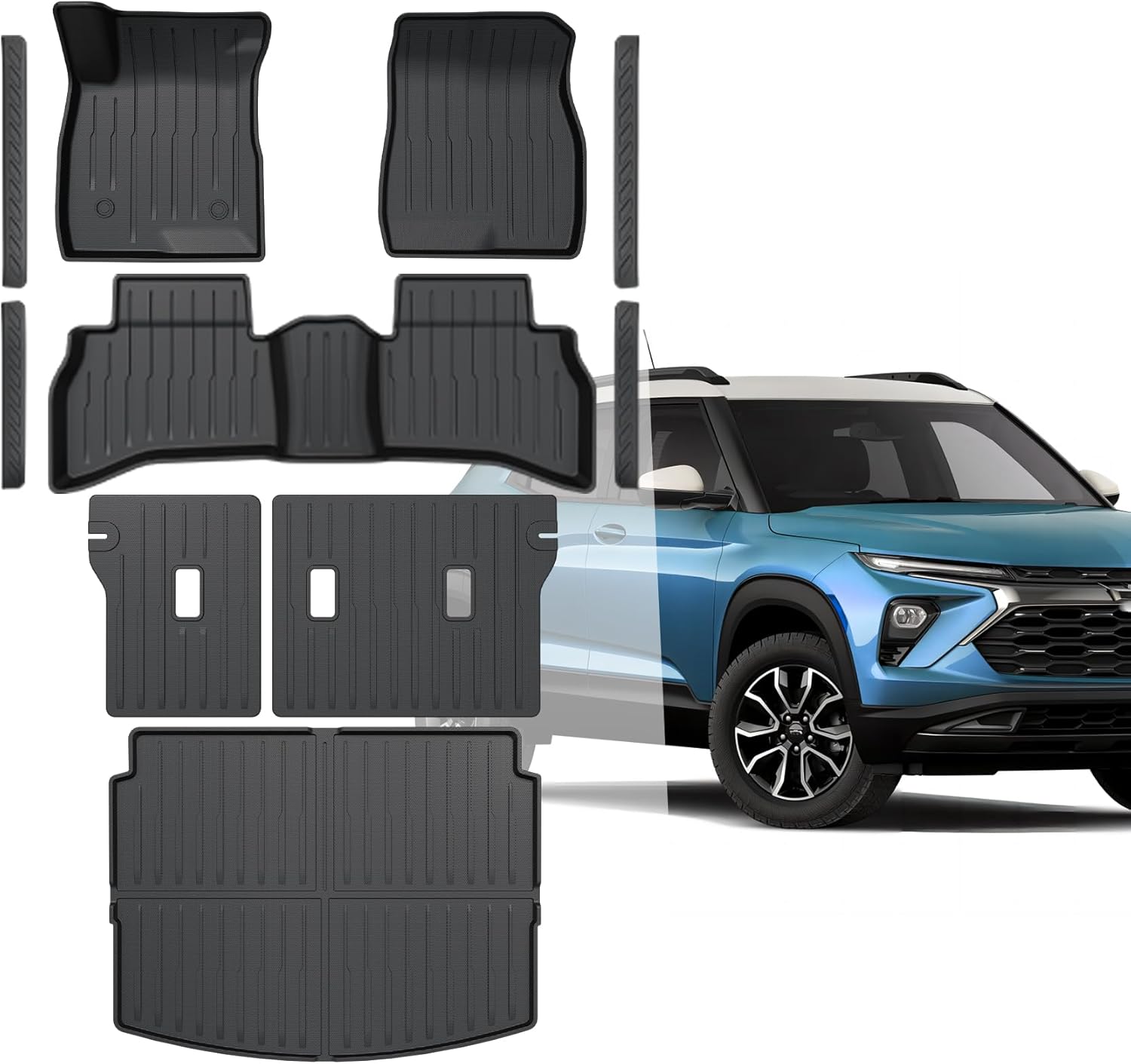 HOUCLEMIC 10PCS Floor Mats for Chevy Trailblazer 20242021