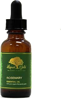 1.1 Oz with a Glass Dropper Premium Rosemary Essential Oil Pure Organic Natural Aromatherapy