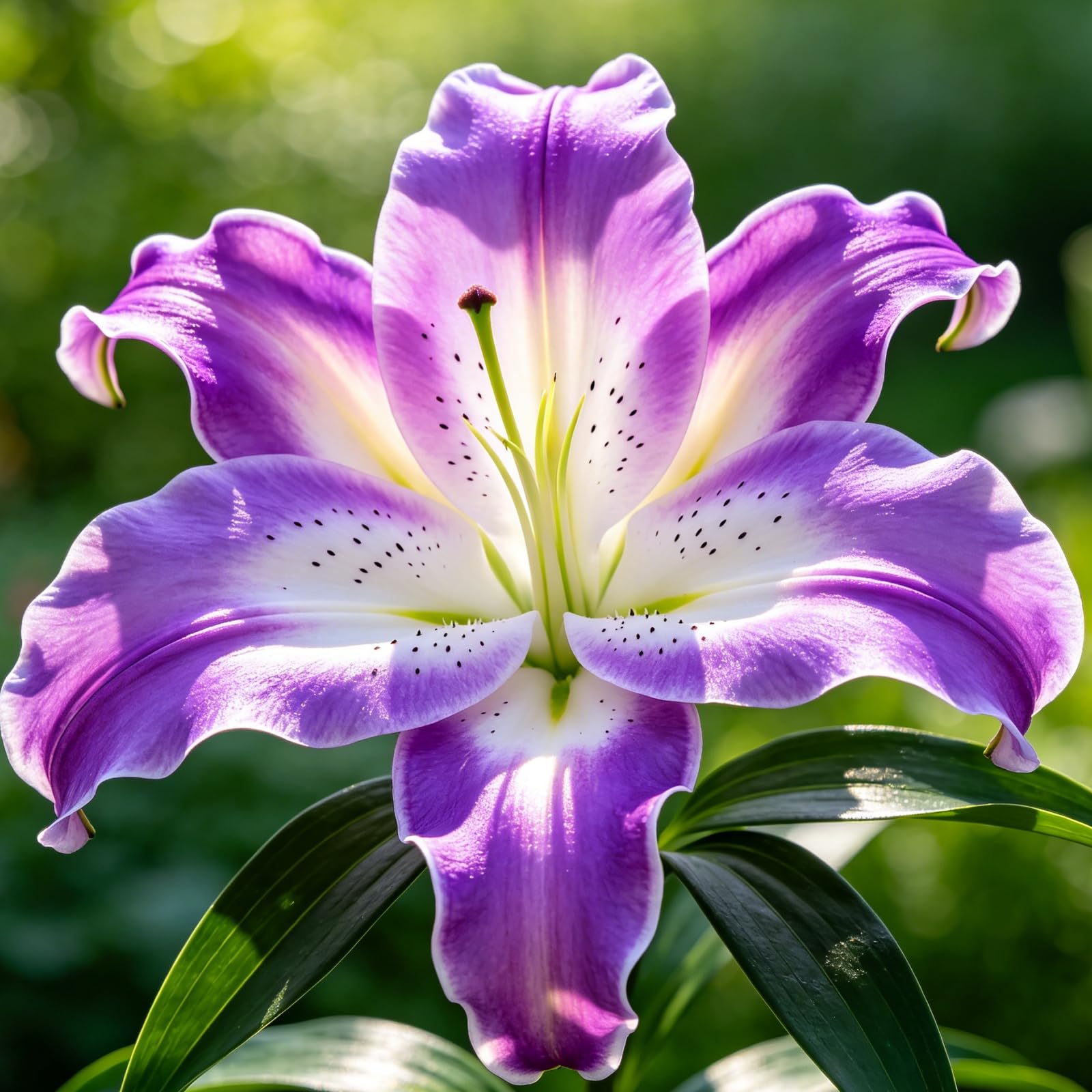 Leicht Anbaubare Lilien/Lilium/Winterfest langjährige/Attraktive Gartenverzierung/Ideal für Gartenanfänger-8Rhizom-C