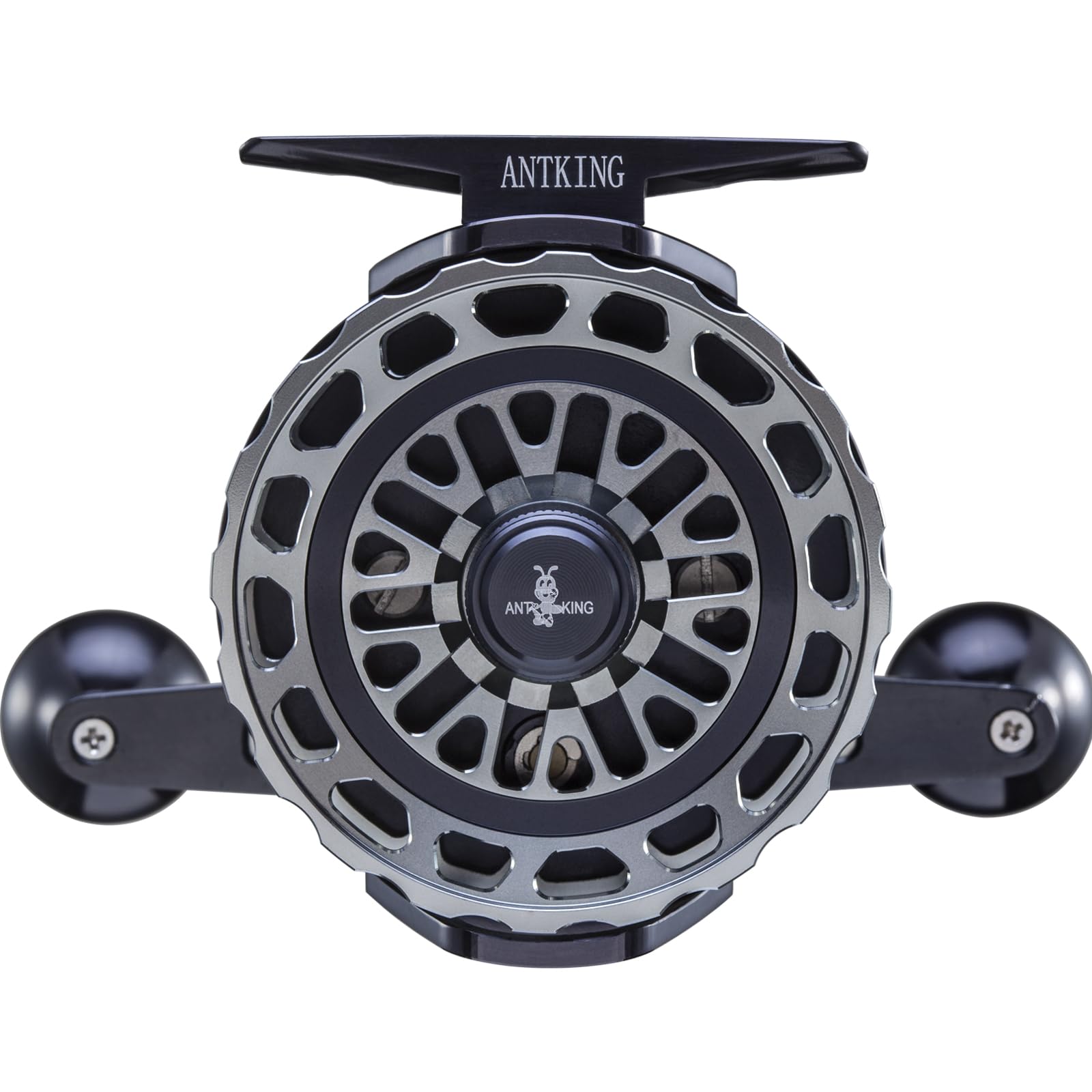 フライリール ステンレス鋼 イカダ リール チヌリール  2つの玉軸 ２サイズ フライリール ステンレス鋼 イカダ リール チヌリール 2つの玉軸