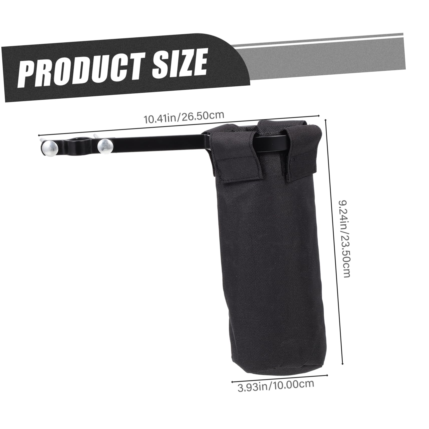 Sosoport Portable Drumstick Bag Drum Stick Holder Box Oxford Cloth Drumstick Storage Barrel