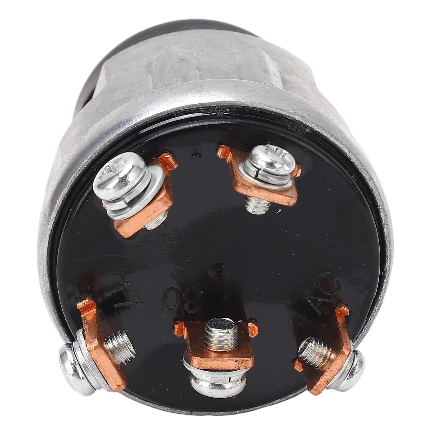 Ignition 72098283 with 2 Keys, Replacement for Allis Chalmers Duetz 5015 5020 5030 5215 5220 5230 6140, Ignition Starter, Aluminum Alloy ABS Material,